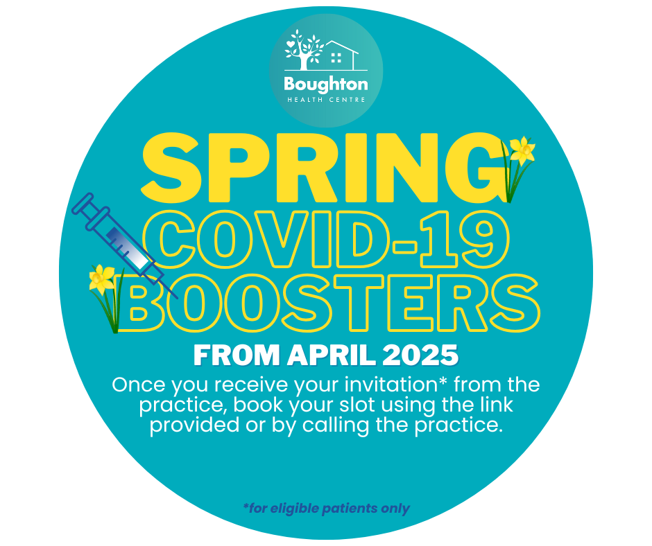 Springcovidboosterswithflowers