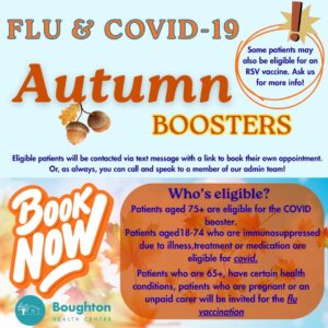 Autumn Boosters